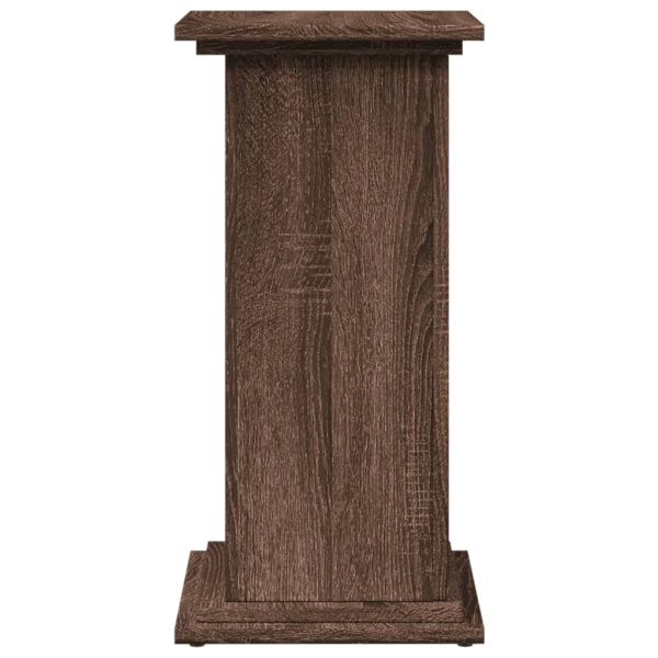 Стойка за витрини със съхранение 31x30x60 см инженерно дърво