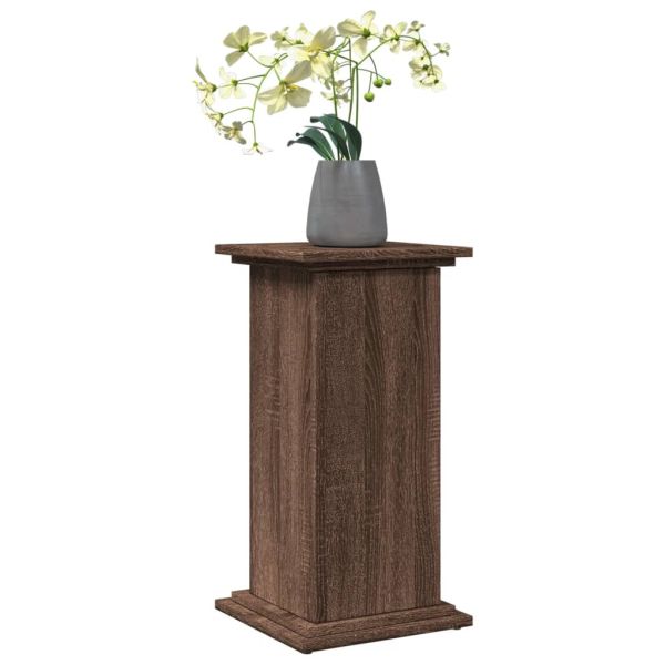 Стойка за витрини със съхранение 31x30x60 см инженерно дърво