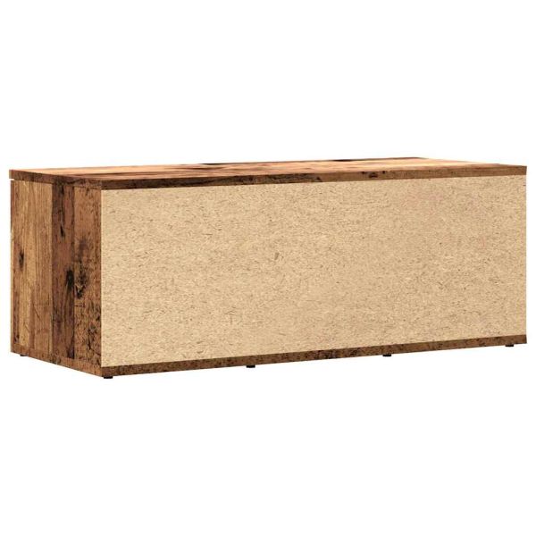 ТВ шкаф Старо дърво 80x34x30 cm Инженерна дървесина