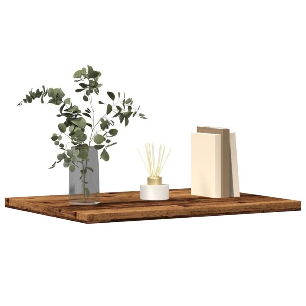 Дъски за рафтове за книги 4 бр. старо дърво 40x30x1,5 cm