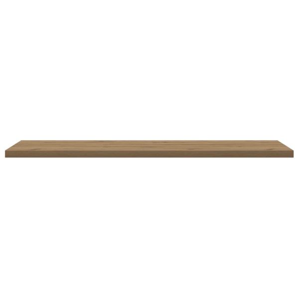 Стенни рафтове 4 бр дъб артизан 60x30x1,5 см инженерно дърво