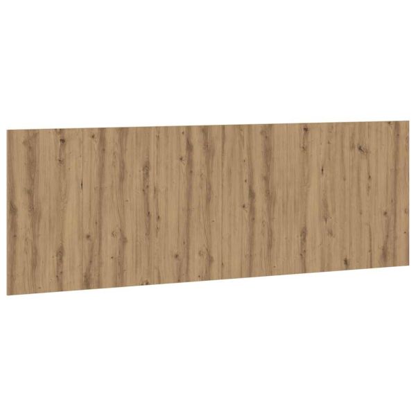Стенна табла за легло дъб артизан 240x1,5x80 см инженерно дърво