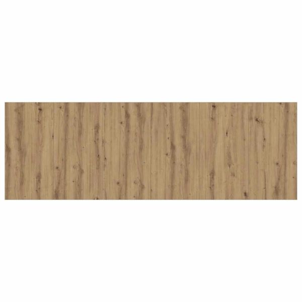 Стенна табла за легло дъб артизан 240x1,5x80 см инженерно дърво