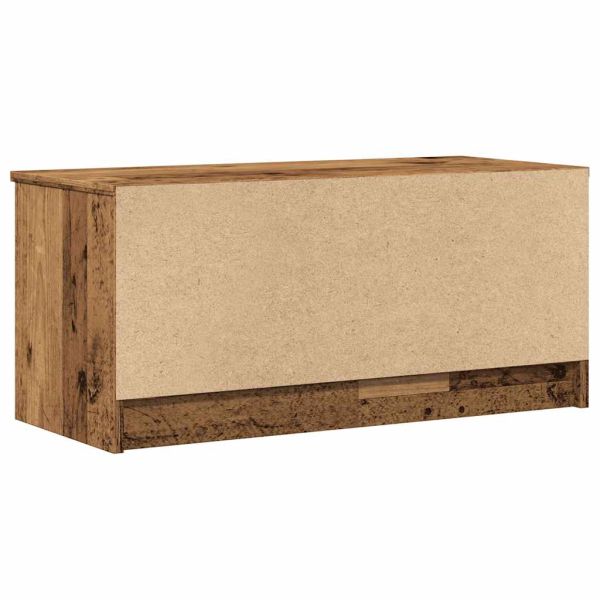ТВ шкаф Старо дърво 80x35x36,5 cm Инженерна дървесина
