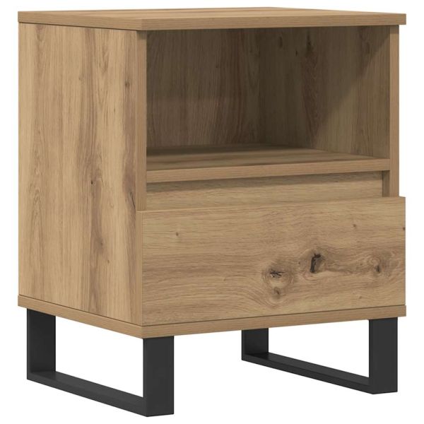 Нощно шкафче Artisan Oak 40x35x50 cm Инженерна дървесина