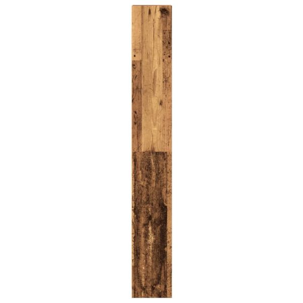Библиотека, старо дърво, 40x24x176 см, инженерно дърво