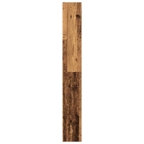 Библиотека, старо дърво, 80x24x176 см, инженерно дърво