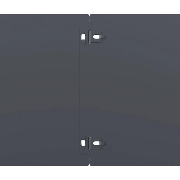 Подравняване на тревни площи 10 бр. антрацит 10x103 см