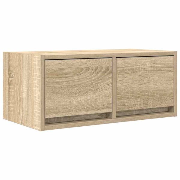 ТВ шкаф Дъб Сонома 60x31x25,5 cm Инженерна дървесина