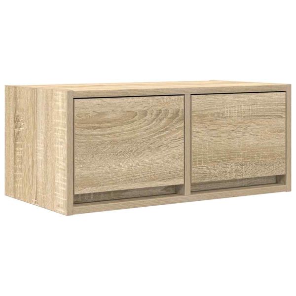 ТВ шкафове 2 бр дъб сонома 60x31x25,5 см инженерно дърво