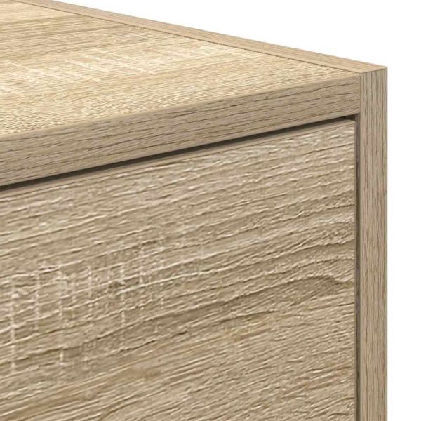 ТВ шкафове 2 бр дъб сонома 60x31x25,5 см инженерно дърво
