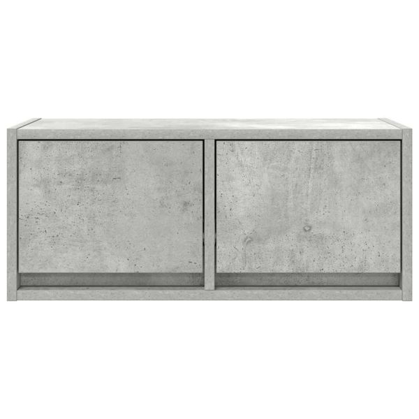 ТВ шкаф Бетон сив 60x31x25,5 cm Инженерна дървесина