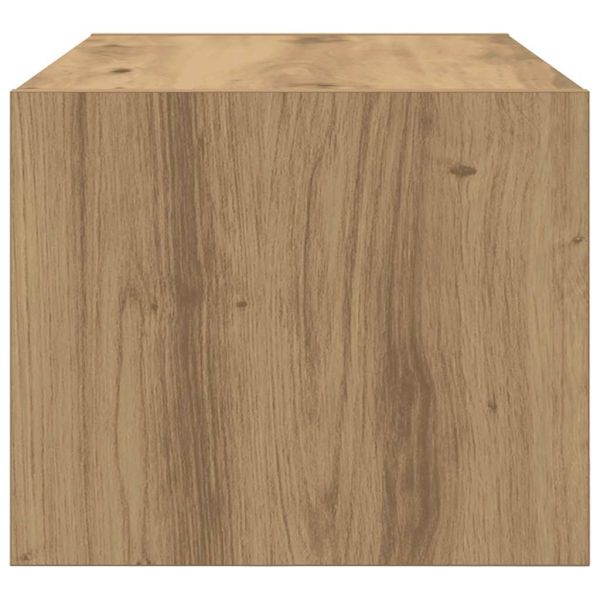 ТВ шкафове 2 бр дъб артизан 60x31x25,5 см инженерно дърво