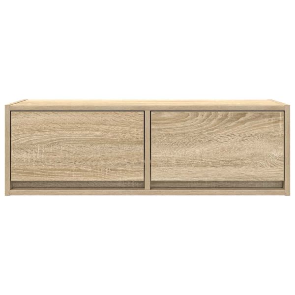 ТВ шкафове 2 бр дъб сонома 80x31x25,5 см инженерно дърво