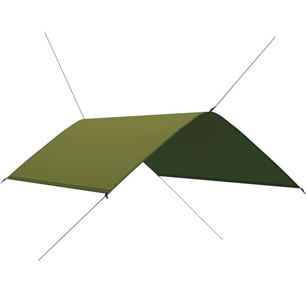 Тента за къмпинг, 3x2 м, зелена