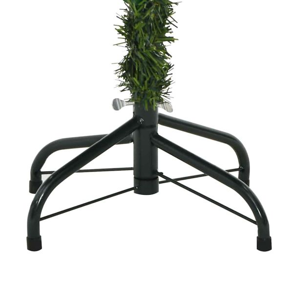 С изкуствено коледно дърво Зелен 150 cm PVC и метал