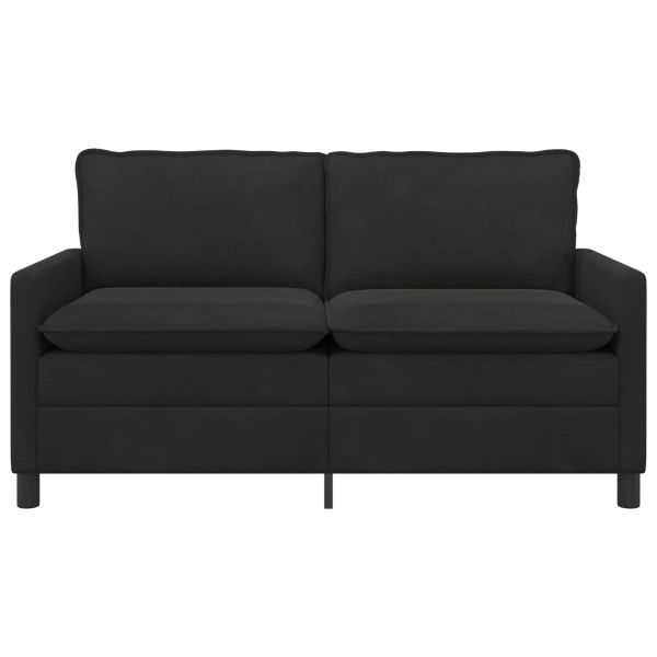 Диван Черно 156 x 81 x 87,5 см Кадифе