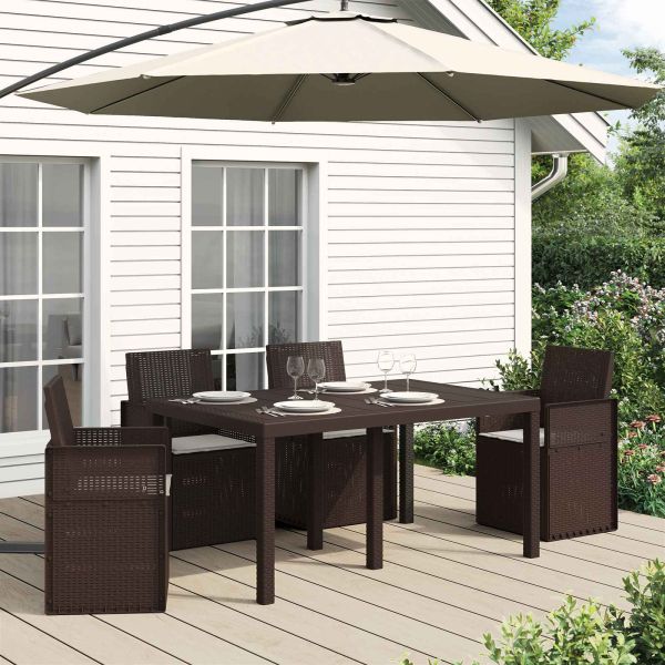Възглавници за седалки 4 pcs Светлосиво 47 x 36 x 2 см