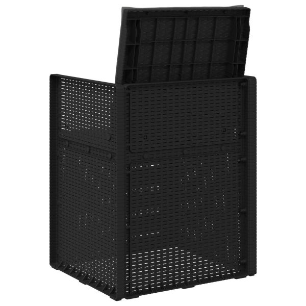 Градински Dining Столове 2 pcs Антрацит ПП