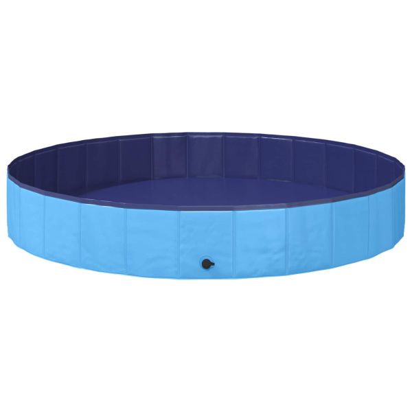 Кучешки Басейн Синьо Ø200 x 30 см Дебел PVC