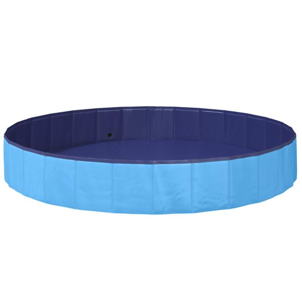Кучешки Басейн Синьо Ø200 x 30 см Дебел PVC