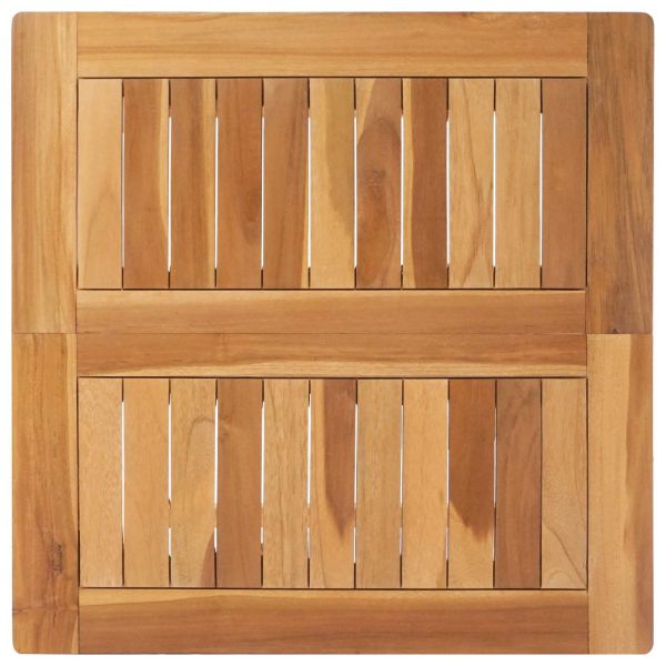 Бар маса Натурално 60 x 60 x 105 cm Солидно тиково дърво