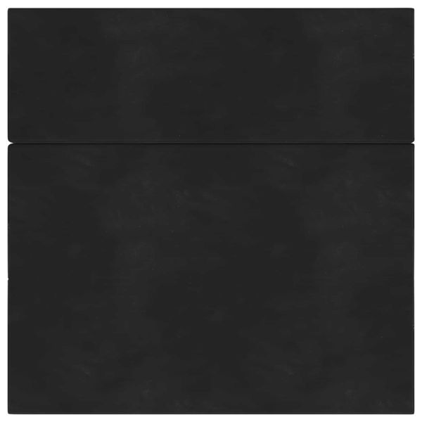 Сгъваем диван легло 200 x 67 x 45 см Черно
