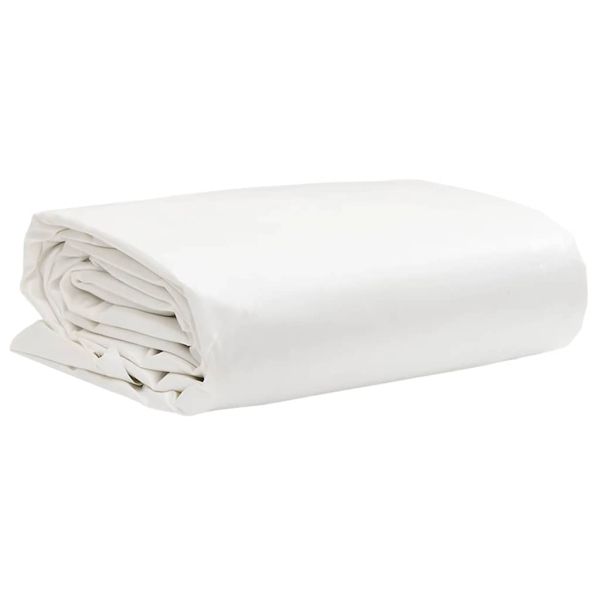 Брезент бял 1,5x10 м 650 г/м²