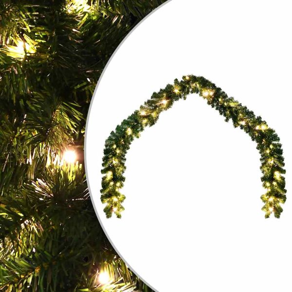 Коледен гирлянд с LED лампички, 10 м