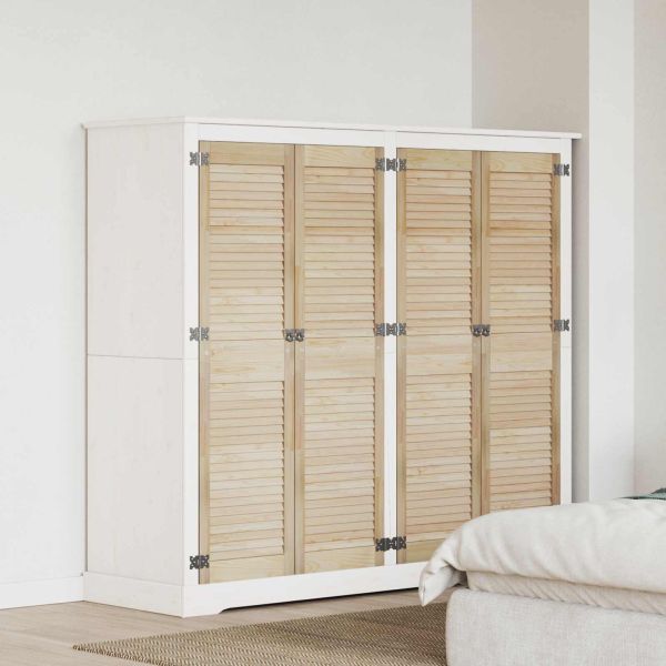 Врата за шкаф с врата 4 pcs Естествен 140,5 x 2,1 x 39,5 см