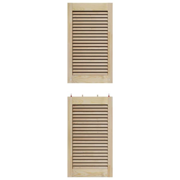 Врата за шкаф с врата 4 pcs Естествен 140,5 x 2,1 x 39,5 см