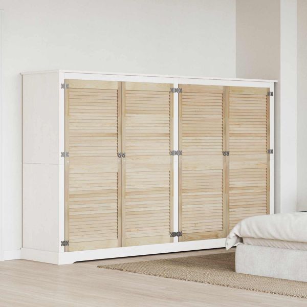 Врата за шкаф с врата 4 pcs Естествен 140,5 x 2,1 x 59,5 см