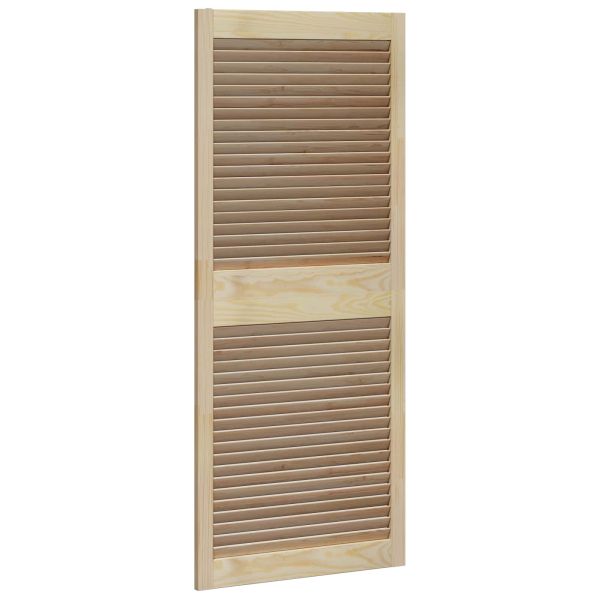Врата за шкаф с врата 4 pcs Естествен 140,5 x 2,1 x 59,5 см