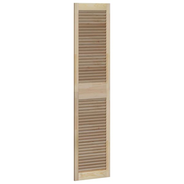 Врата за шкаф с врата 4 pcs Естествен 170 x 2,1 x 39,5 см