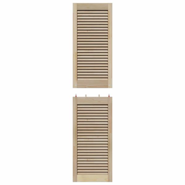 Врата за шкаф с врата 4 pcs Естествен 170 x 2,1 x 39,5 см