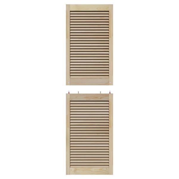 Врата за шкаф с врата 4 pcs Естествен 170 x 2,1 x 49,5 см