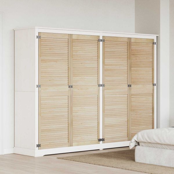 Врата за шкаф с врата 4 pcs Естествен 170 x 2,1 x 59,5 см