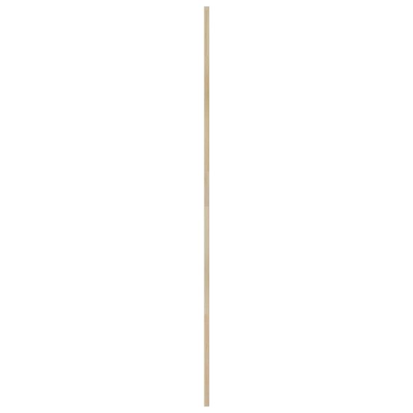 Врата за шкаф с врата 4 pcs Естествен 170 x 2,1 x 59,5 см