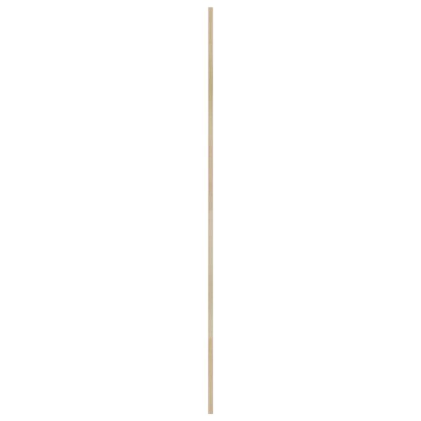 Врата за шкаф с врата 4 pcs Естествен 201 x 2,1 x 39,5 см
