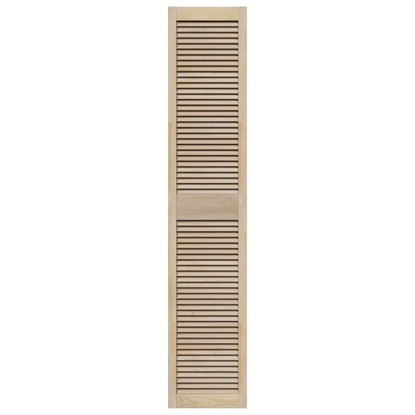 Врата за шкаф с врата 4 pcs Естествен 201 x 2,1 x 39,5 см
