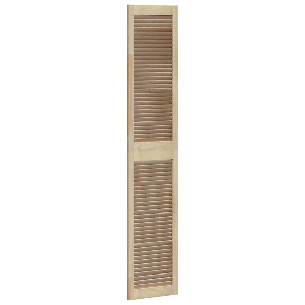 Врата за шкаф с врата 4 pcs Естествен 201 x 2,1 x 39,5 см