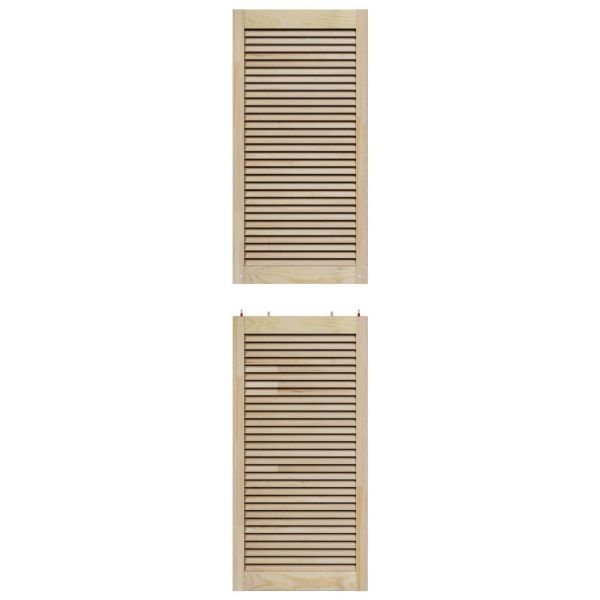 Врата за шкаф с врата 4 pcs Естествен 201 x 2,1 x 49,5 см