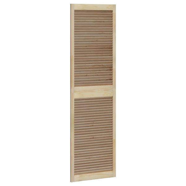 Врата за шкаф с врата 4 pcs Естествен 201 x 2,1 x 59,5 см