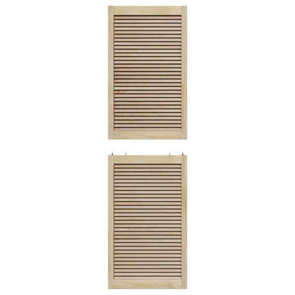 Врата за шкаф с врата 4 pcs Естествен 201 x 2,1 x 59,5 см