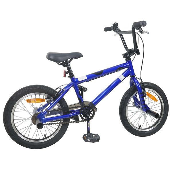 BMX Велосипед 16 инча за 5-8 години Тъмен син