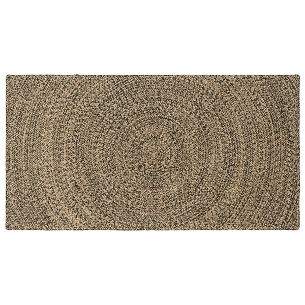 Килими за помещение Естествено и черно 60 x 110 cm юта