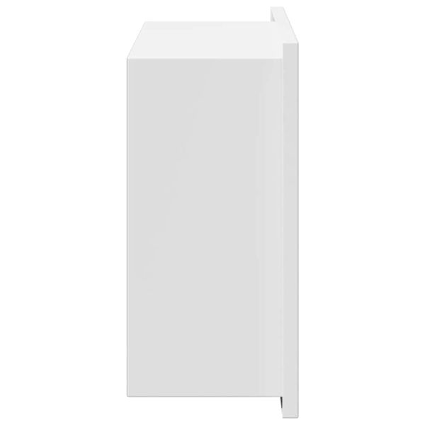 Нишата за душ Бяло 30 x 20 x 9,5 см Неръждаема стомана