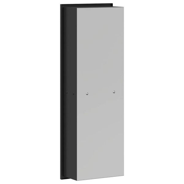 Нишата за душ Черен 60 x 20 x 9,5 см Неръждаема стомана