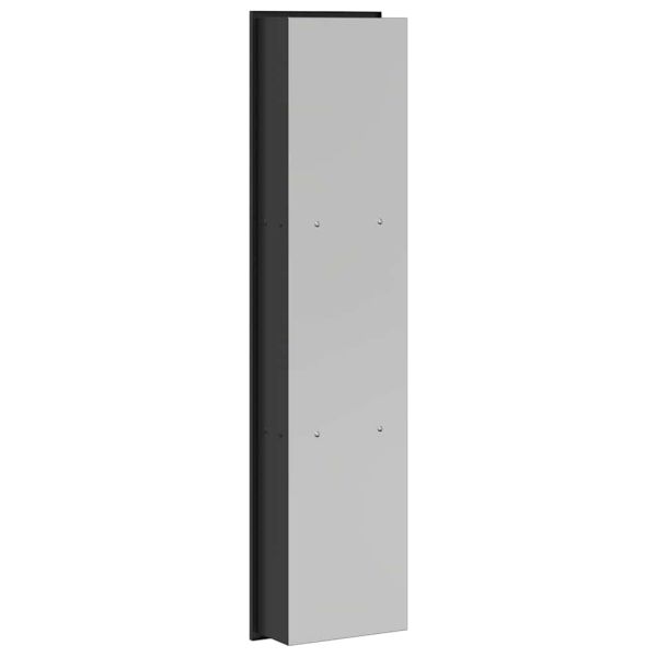 Нишата за душ Черен 90 x 20 x 9,5 см Неръждаема стомана