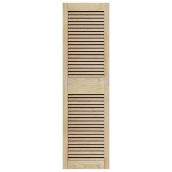 Врата за шкаф с врата 2 pcs Естествен 140,5 x 2,1 x 39,5 см